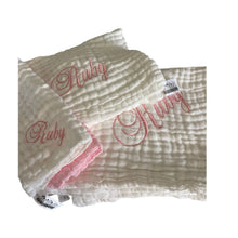 Load image into Gallery viewer, Muslin 6 Layer Blanket - Baby Quilt Blanket Swaddle