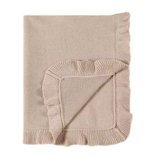 Load image into Gallery viewer, Nap Time RUFFLE Edge Cotton - Baby Quilt Blanket