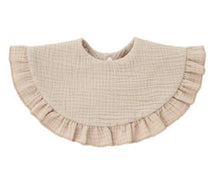 Load image into Gallery viewer, Muslin Ruffle Baby Bib