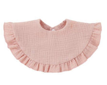 Load image into Gallery viewer, Muslin Ruffle Baby Bib