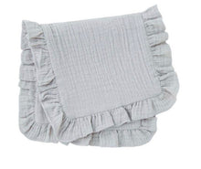 Load image into Gallery viewer, Muslin Ruffle Burp