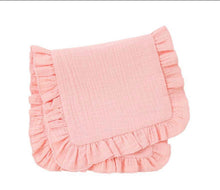 Load image into Gallery viewer, Muslin Ruffle Burp