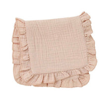 Load image into Gallery viewer, Muslin Ruffle Burp