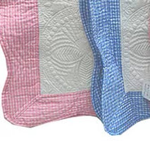 Load image into Gallery viewer, Heirloom Quilt - Baby Quilt Blanket Monogram