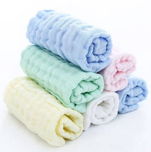 Load image into Gallery viewer, Muslin 6 Layer Burp Cloth ($4 ea) (pk of 5)