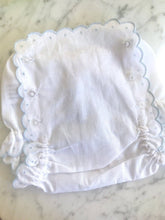 Load image into Gallery viewer, Scalloped Diaper Cover, Panty, Monogram, Embroidery