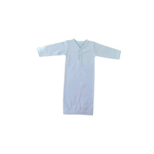 Load image into Gallery viewer, Picot Trim/ 2 Button Day Gown Newborn, Baby Gift