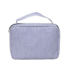 Load image into Gallery viewer, Accessory Bag, Bib Cover, Beach Tote (Seersucker)