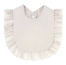 Load image into Gallery viewer, Muslin Ruffle Toddler Bib