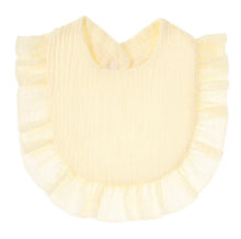 Load image into Gallery viewer, Muslin Ruffle Toddler Bib