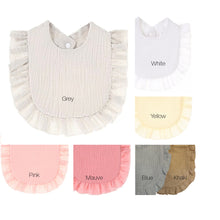 Load image into Gallery viewer, Muslin Ruffle Toddler Bib