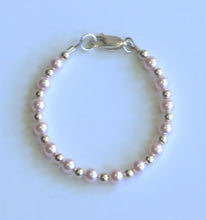 Load image into Gallery viewer, Classic Pearls and Sterling Silver - Pink