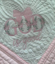 Load image into Gallery viewer, Heirloom Quilt - Baby Quilt Blanket Monogram
