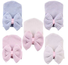 Load image into Gallery viewer, Newborn Hospital Hat, Gender Reveal, Embroidery, Monogram
