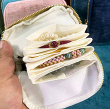 Load image into Gallery viewer, On the Go Jewelry Travel Pouch Bag, Purse Size
