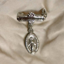 Load image into Gallery viewer, Pendant of Protection - Mary Medal Gold or Silver
