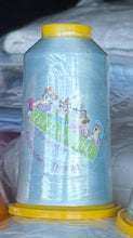 Load image into Gallery viewer, Christmas Stocking &amp; Thread, Blue, Pink, Red and White
