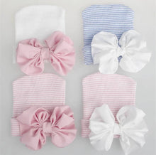 Load image into Gallery viewer, Newborn Hospital Hat, Gender Reveal, Embroidery, Monogram
