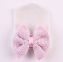 Load image into Gallery viewer, Newborn Hospital Hat, Gender Reveal, Embroidery, Monogram

