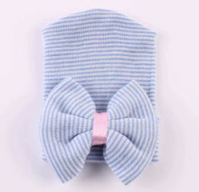 Load image into Gallery viewer, Newborn Hospital Hat, Gender Reveal, Embroidery, Monogram
