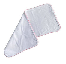 Load image into Gallery viewer, Picot Trim /Burp Cloth Baby Gift, Hospital Gift, Embroidery
