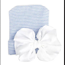 Load image into Gallery viewer, Newborn Hospital Hat, Gender Reveal, Embroidery, Monogram
