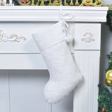 Load image into Gallery viewer, Christmas Stocking &amp; Thread, Blue, Pink, Red and White
