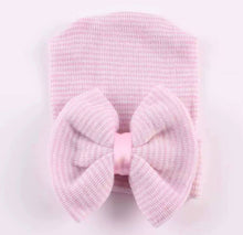 Load image into Gallery viewer, Newborn Hospital Hat, Gender Reveal, Embroidery, Monogram
