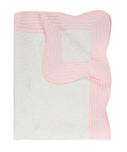 Load image into Gallery viewer, Heirloom Quilt - Baby Quilt Blanket Monogram
