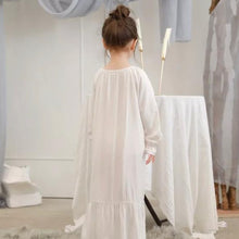 Load image into Gallery viewer, Sleepwear - Ruffled Long Sleeve Gown
