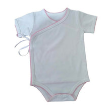 Load image into Gallery viewer, Crossover Onsie - Pink trim
